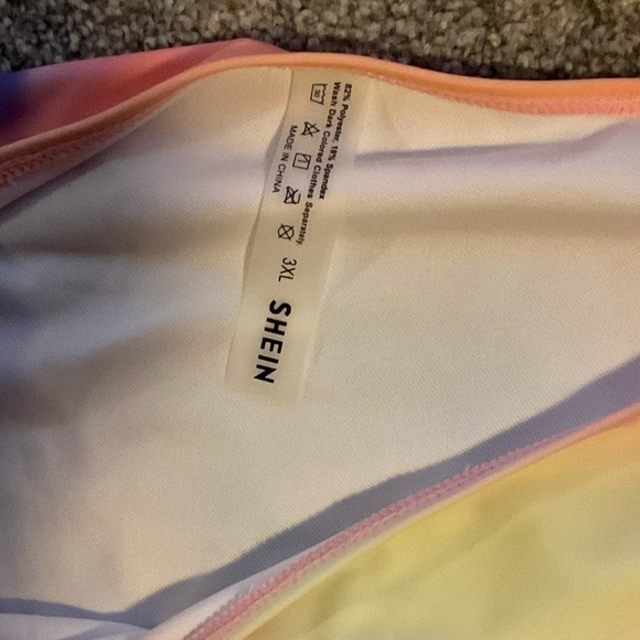 ❤️ Shein tie dye bikini 2pc swimsuit Sz 3X - Picture 4 of 4